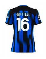 Inter Milan Davide Frattesi #16 Domácí Dres pro Dámské 2023-24 Krátký Rukáv